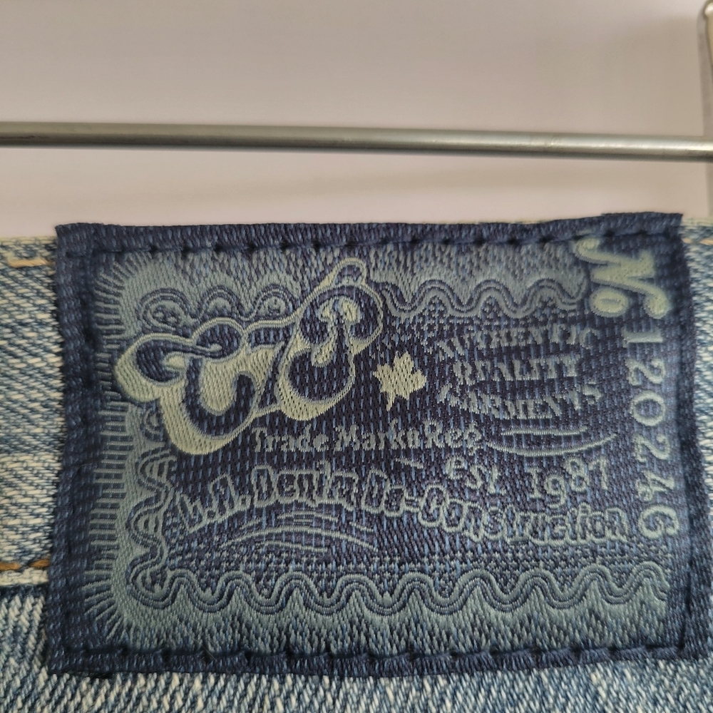 Chip and Pepper Boyfriend Cuffed Jeans NWT  Sz 0 - Picture 9 of 12